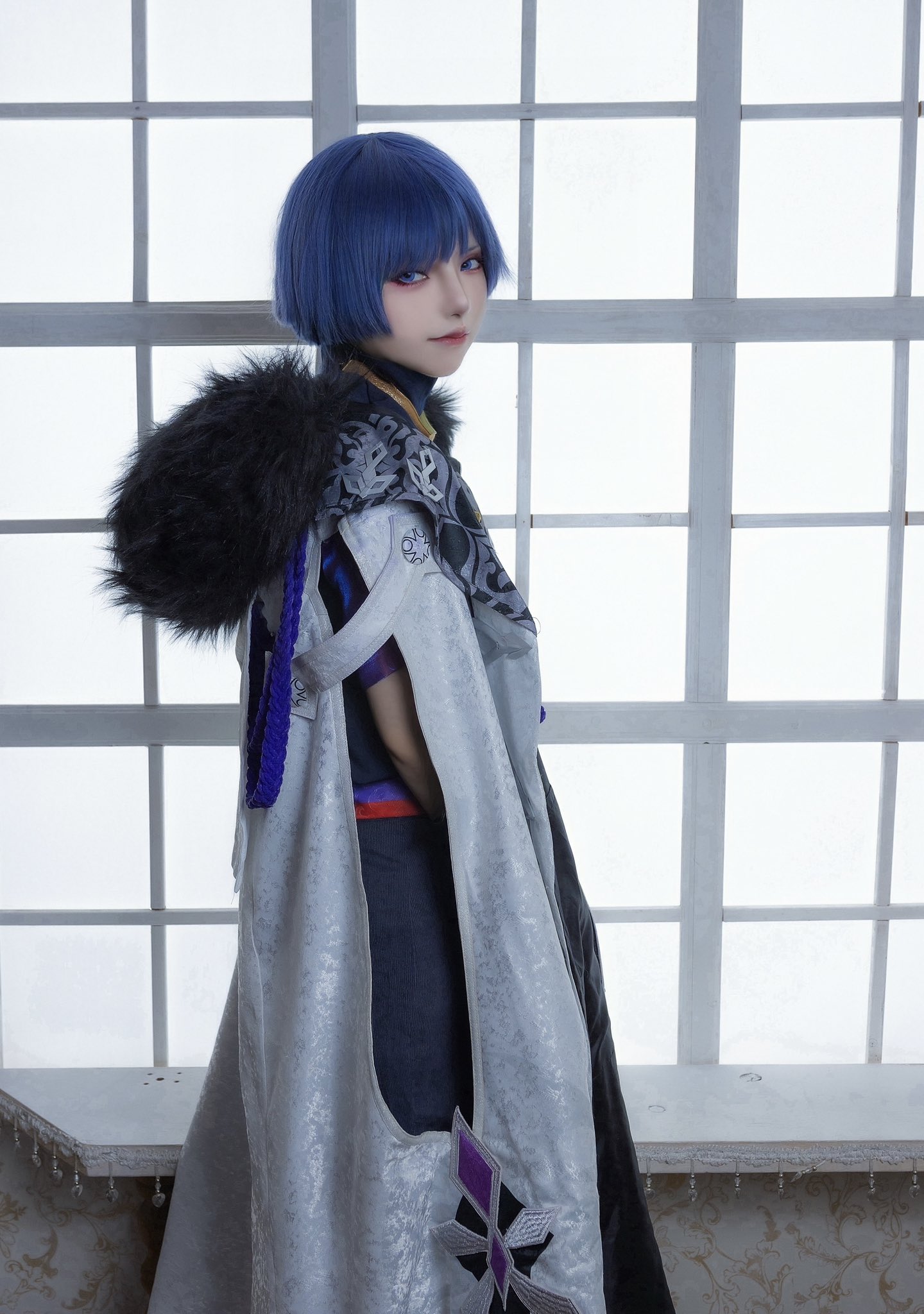 スカラマシュのコスプレをするルシエルさん