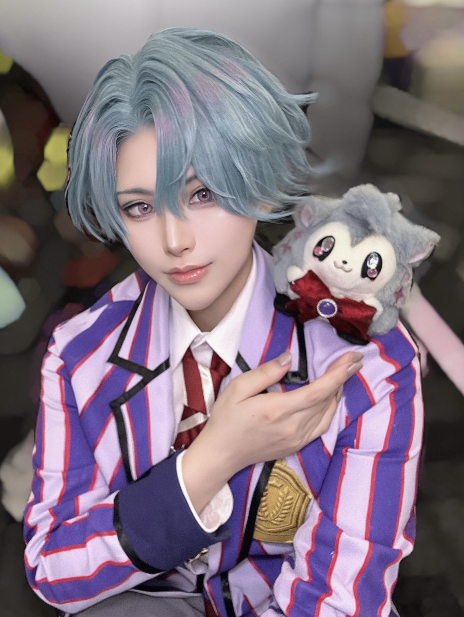 フリオドールのコスプレをするTOMOSUKEさん