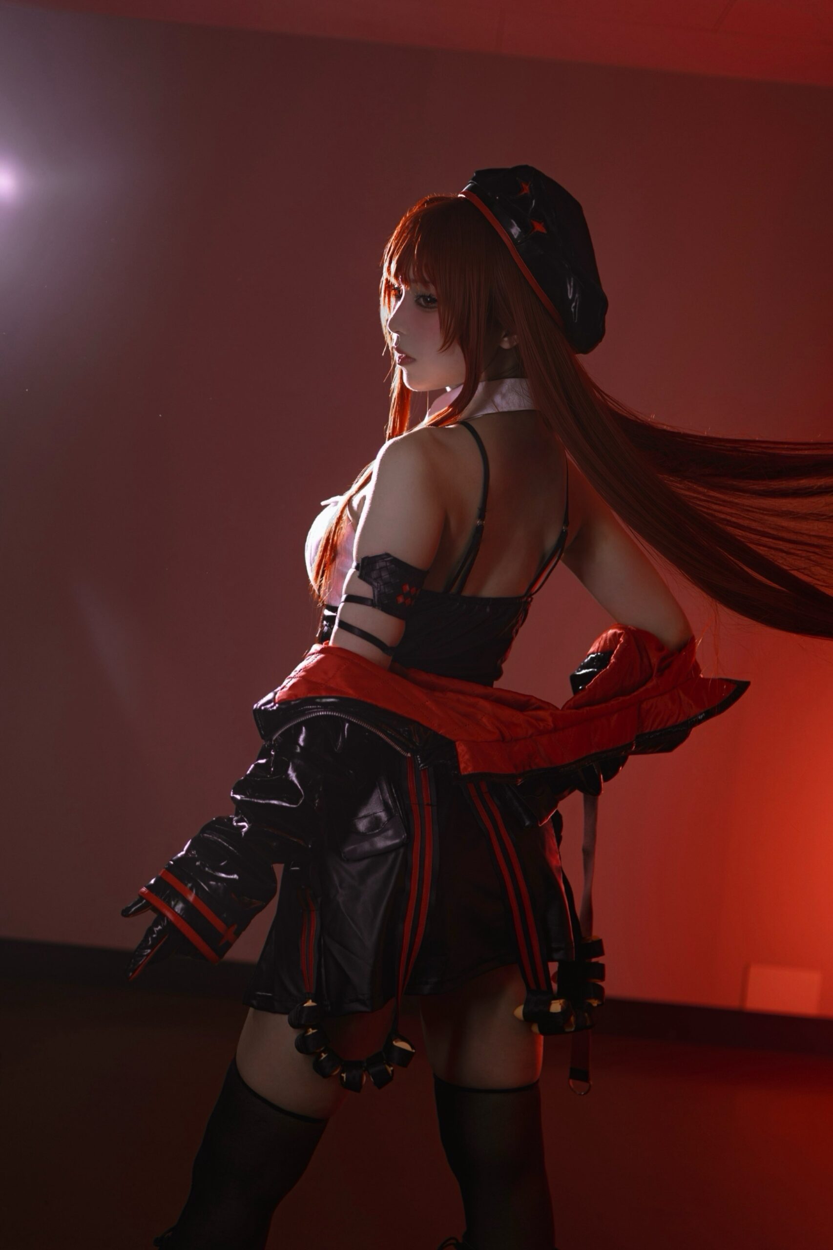 ラピ:レッドフードのコスプレをするnapiさん